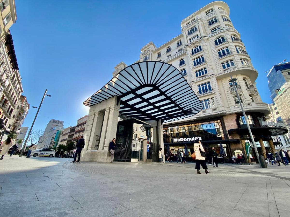 Ferienwohnung Charming Gran Via Madrid Exterior foto